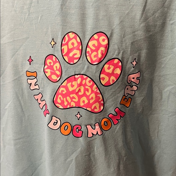 Dog Mom Era Blue T-Shirt - Picture 3 of 9
